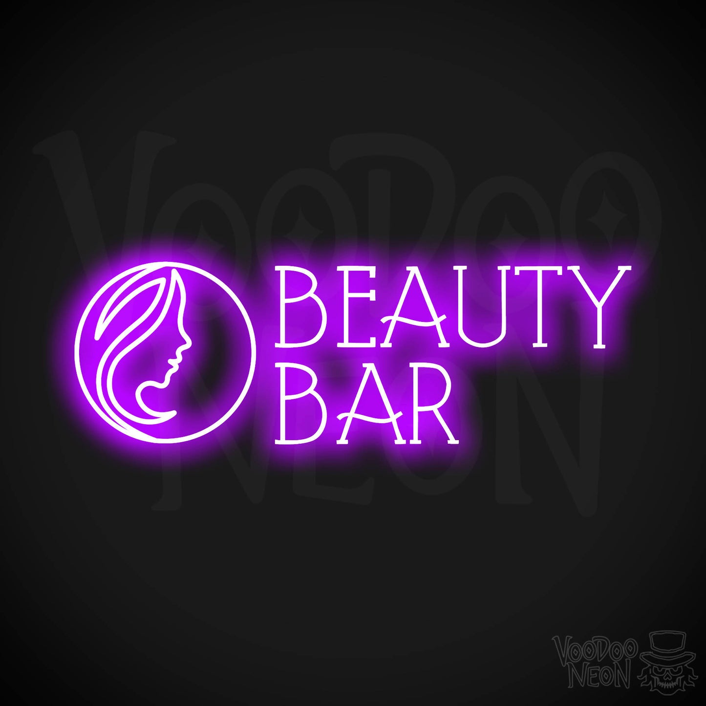 Beauty Bar LED Neon - Purple