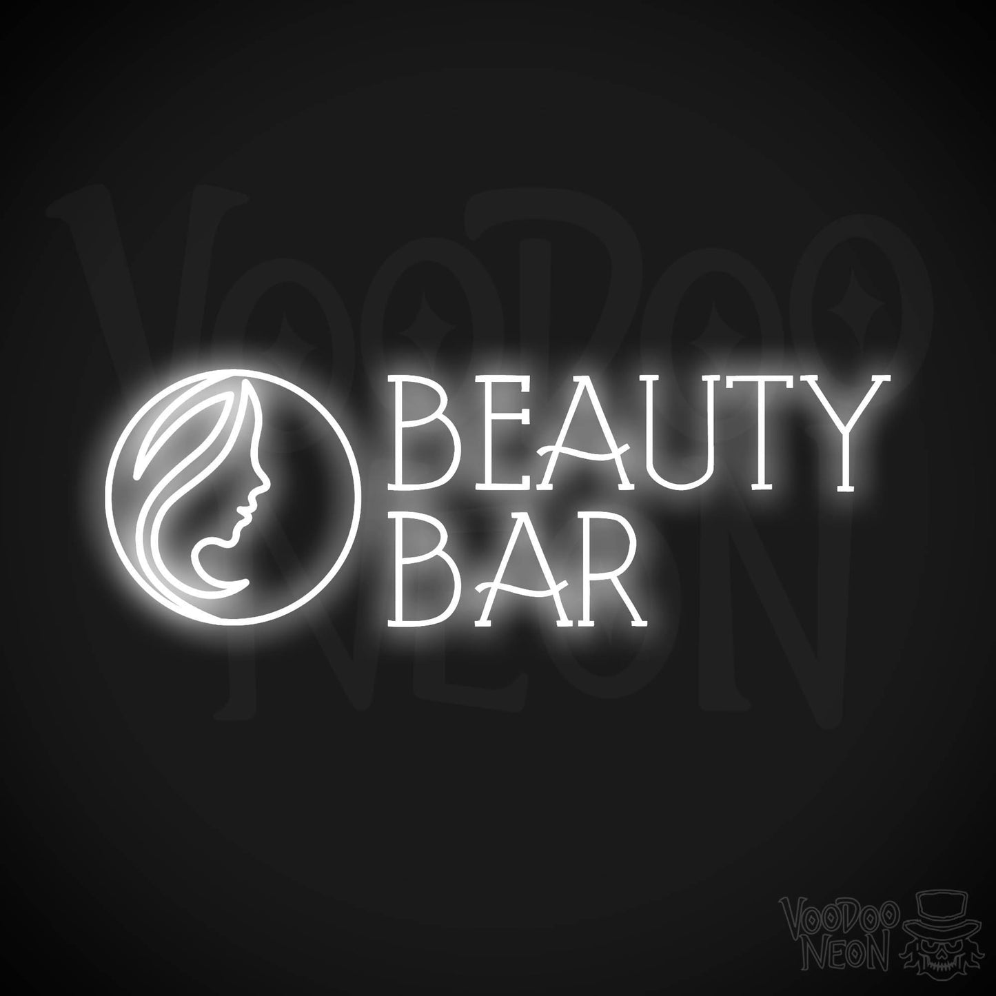 Beauty Bar LED Neon - White