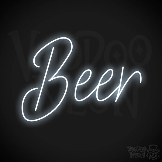 Beer LED Neon - Cool White