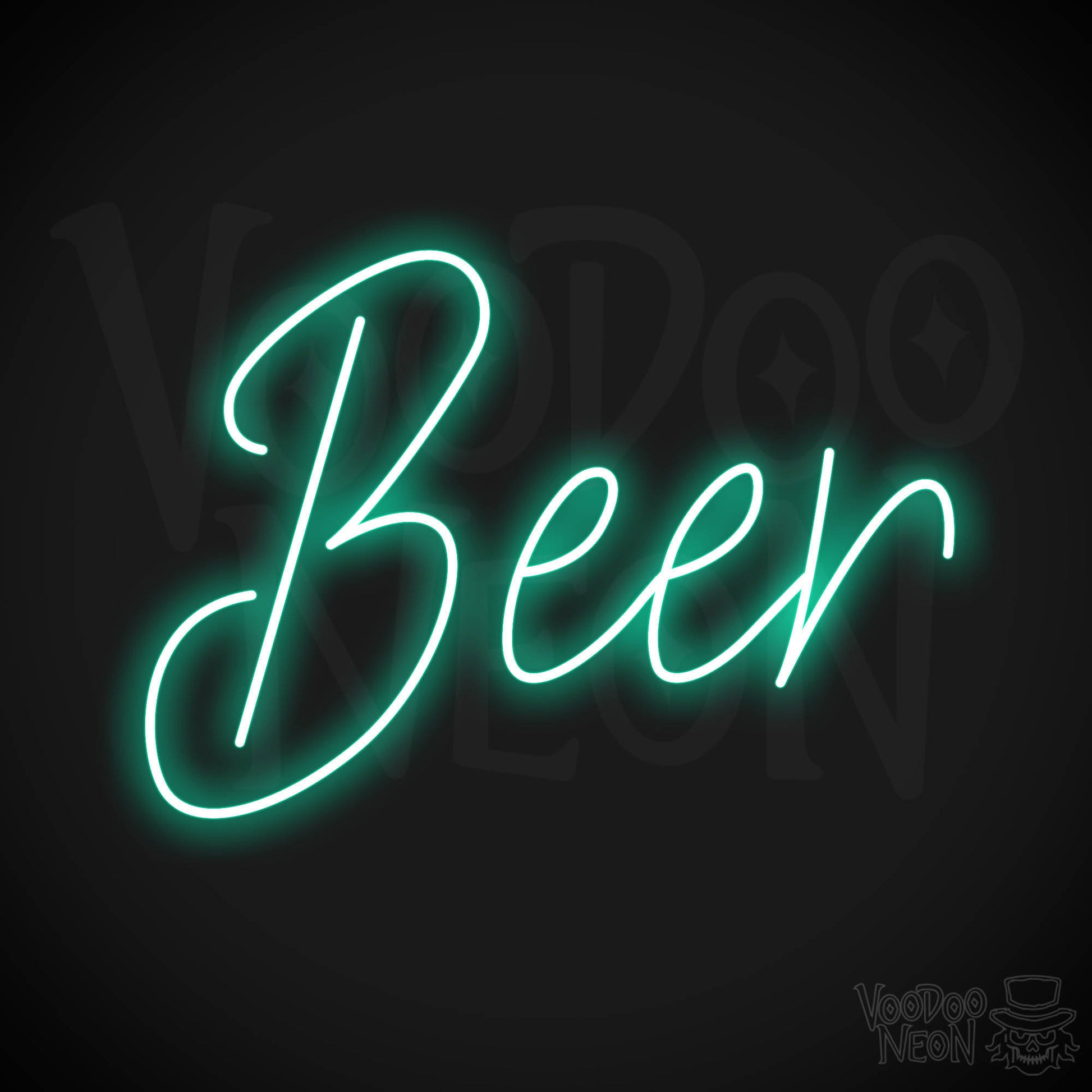 Beer LED Neon - Light Green