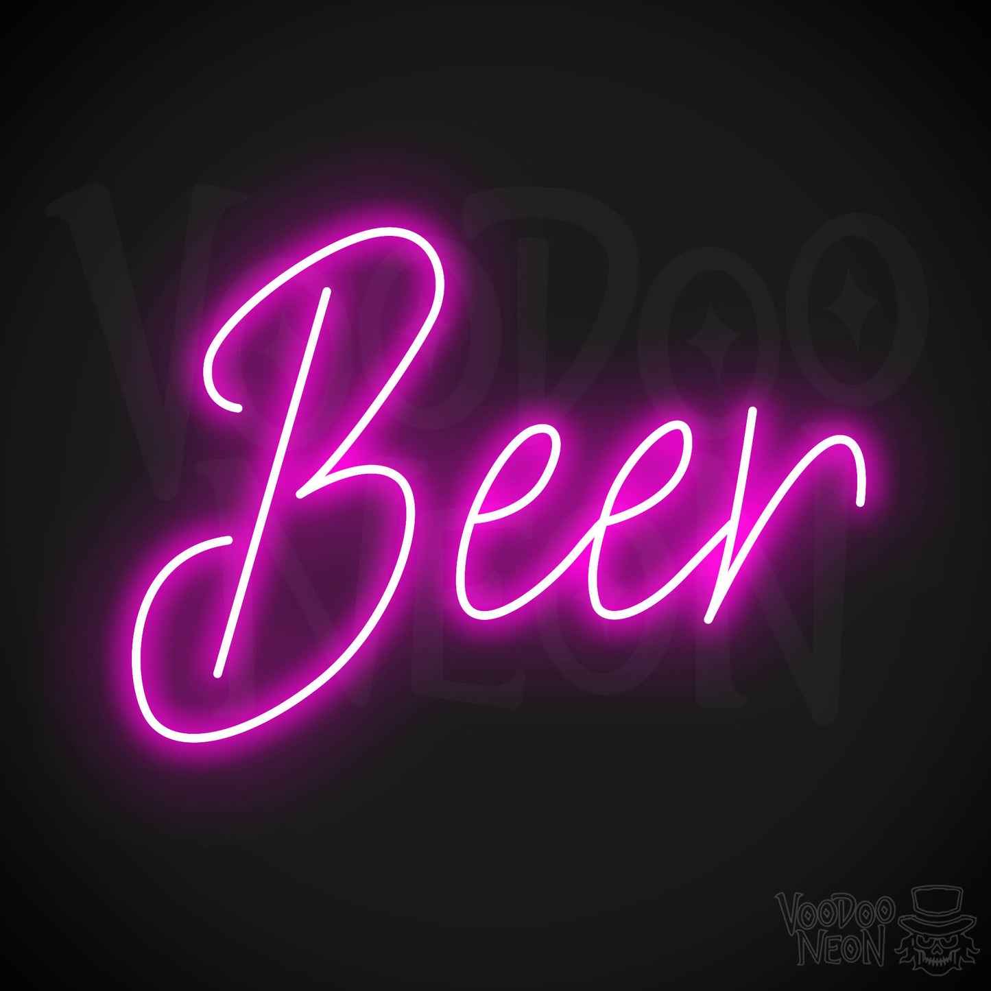 Beer LED Neon - Pink