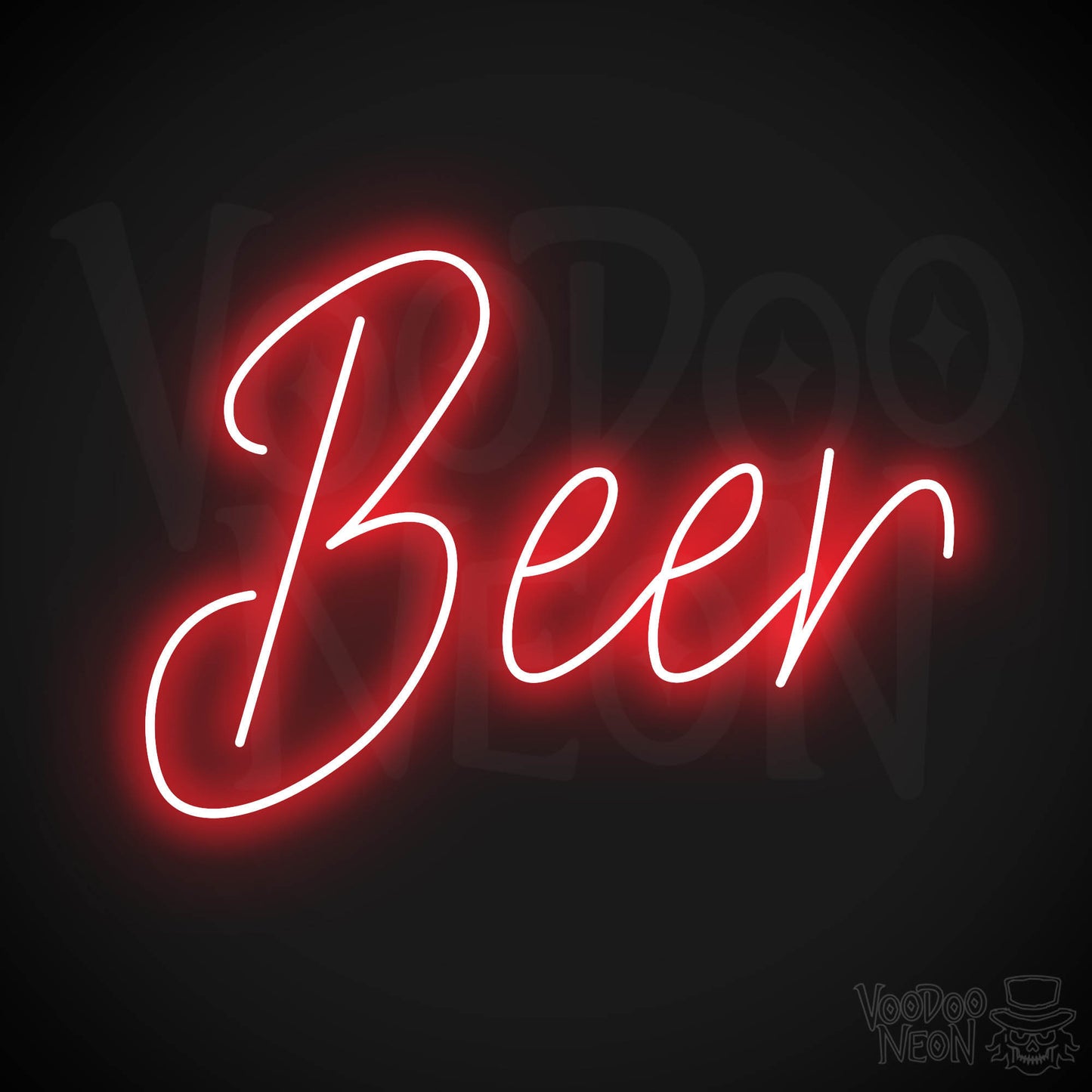 Beer LED Neon - Red