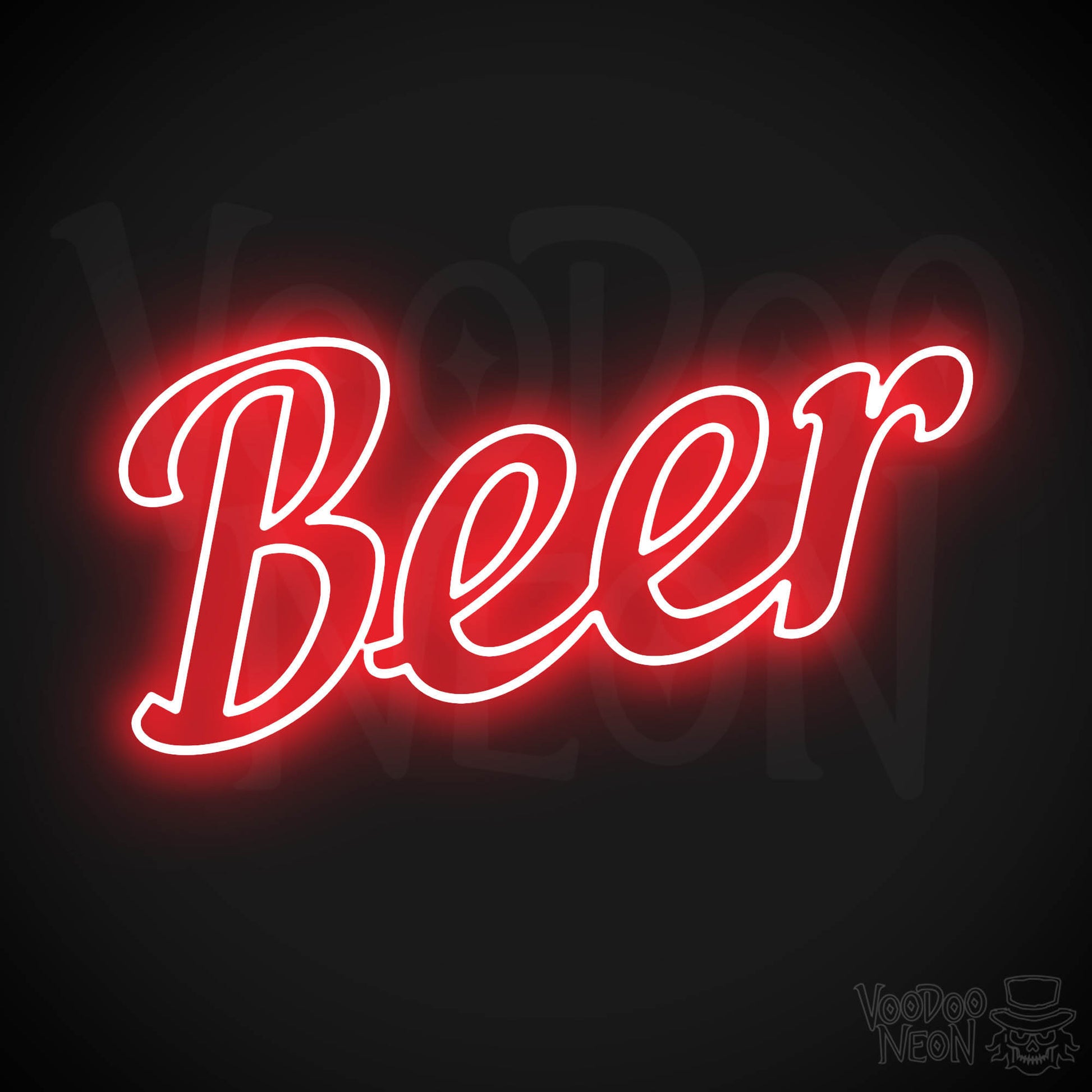 Beer LED Neon - Red