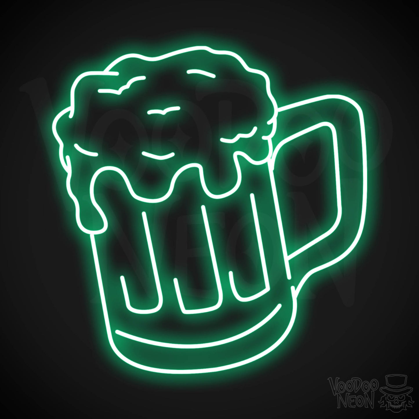 Beer LED Neon - Green