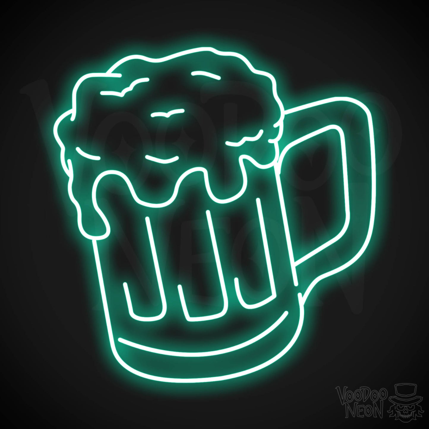 Beer LED Neon - Light Green