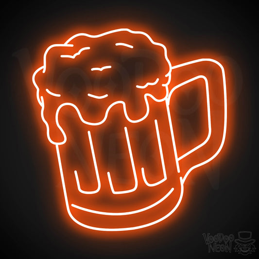 Beer LED Neon - Orange