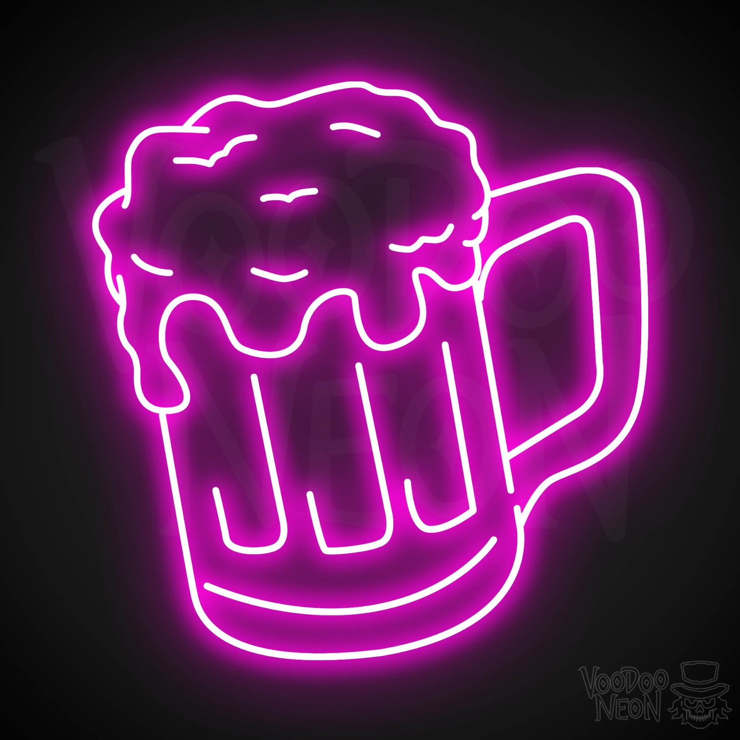 Beer LED Neon - Pink