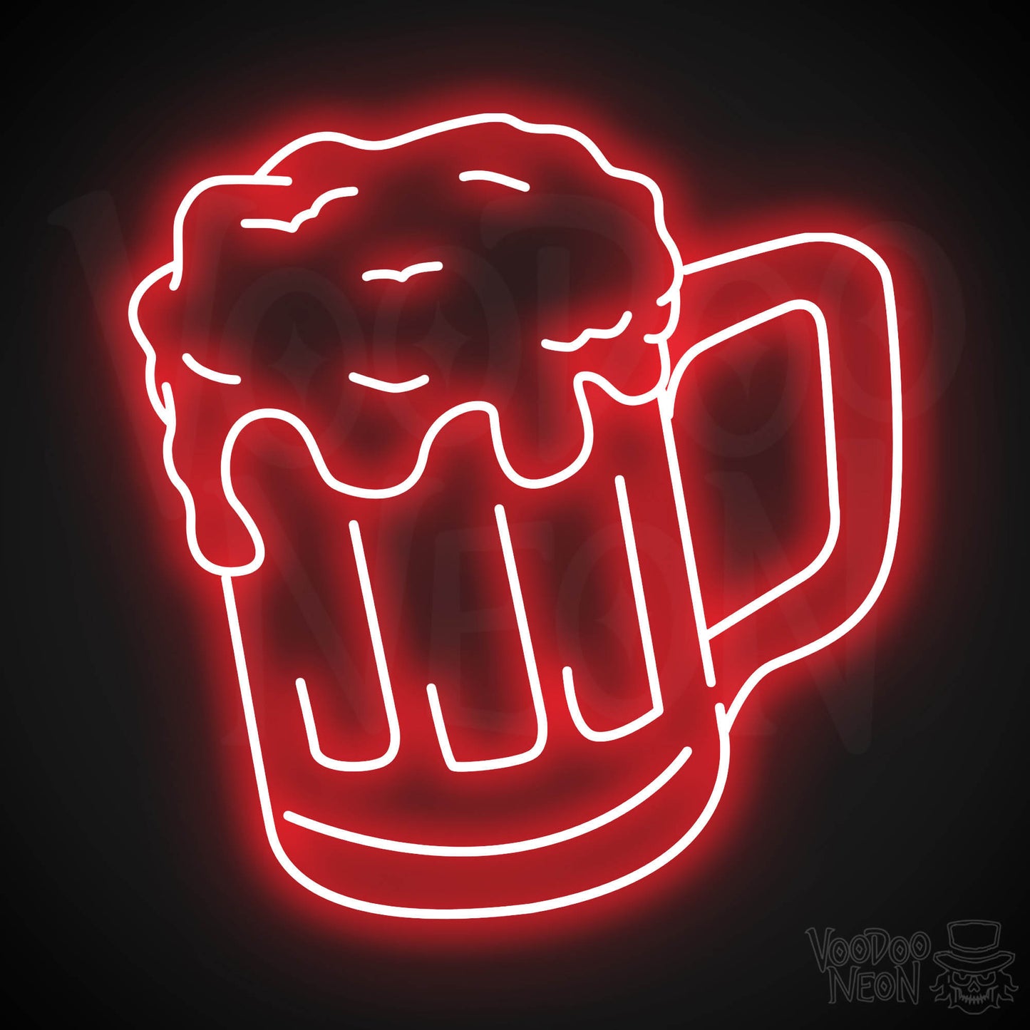 Beer LED Neon - Red