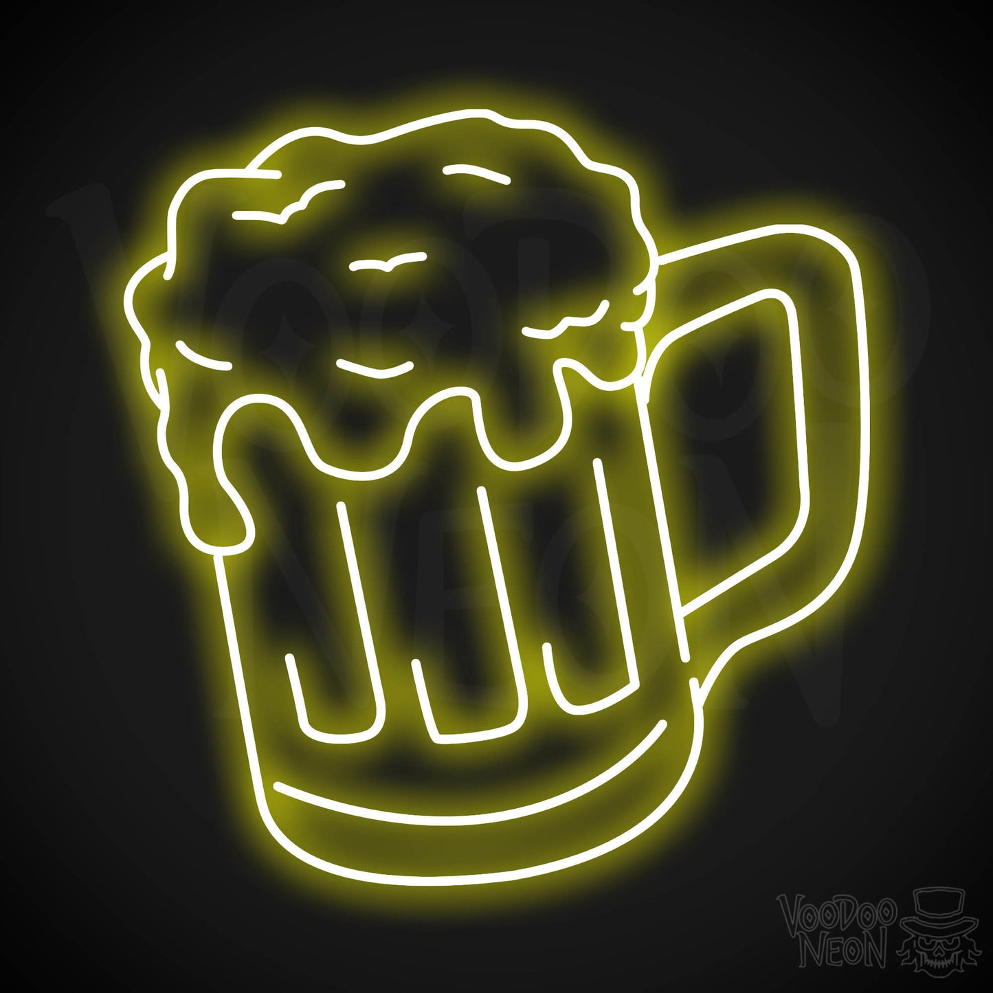 Beer LED Neon - Yellow