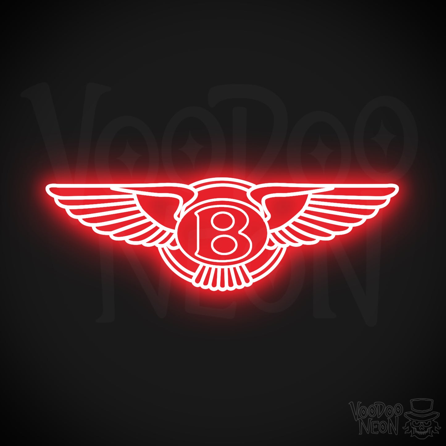 Bently Neon Sign - Bently Sign - Bently Decor - Wall Art - Color Red