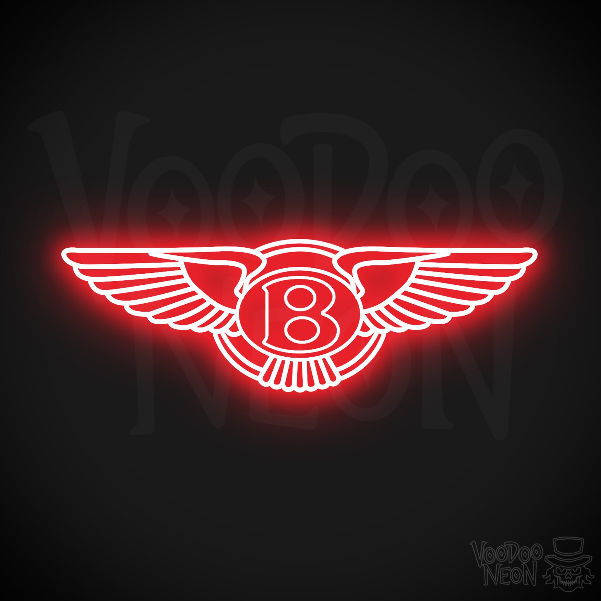 Bently Neon Sign - Bently Sign - Bently Decor - Wall Art - Color Red