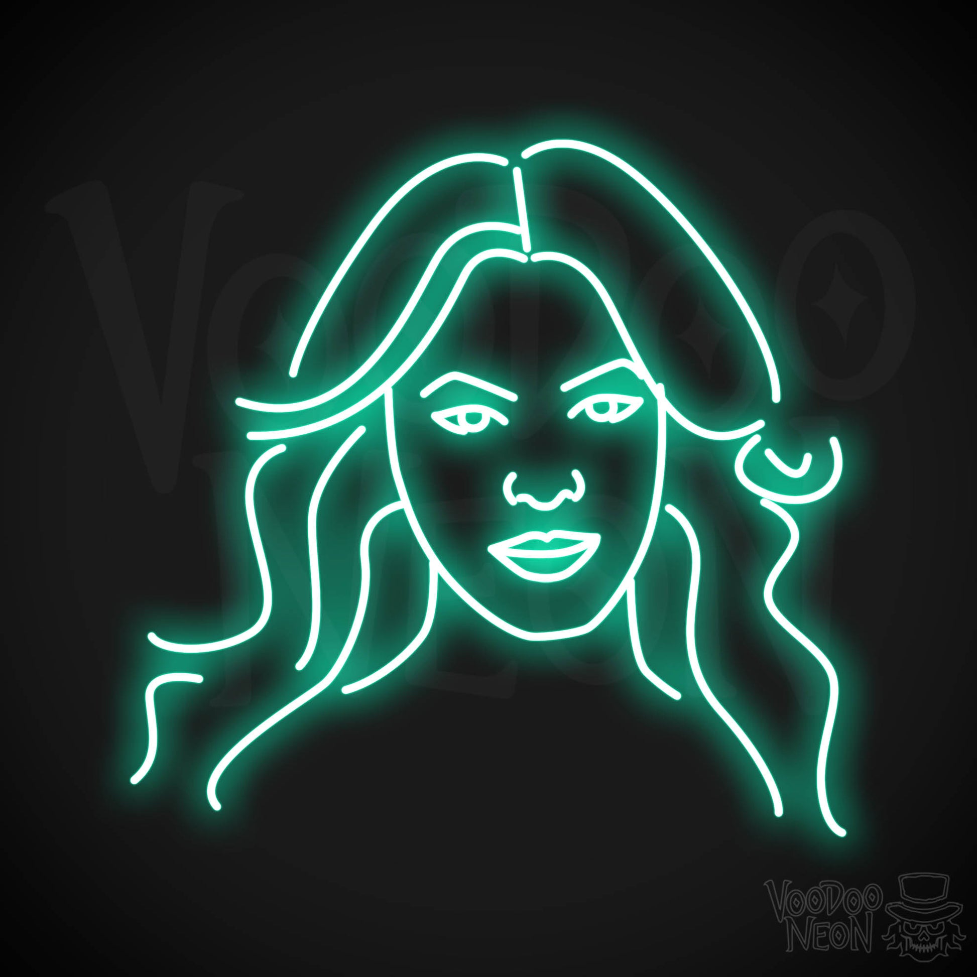 Beyonce LED Neon - Light Green