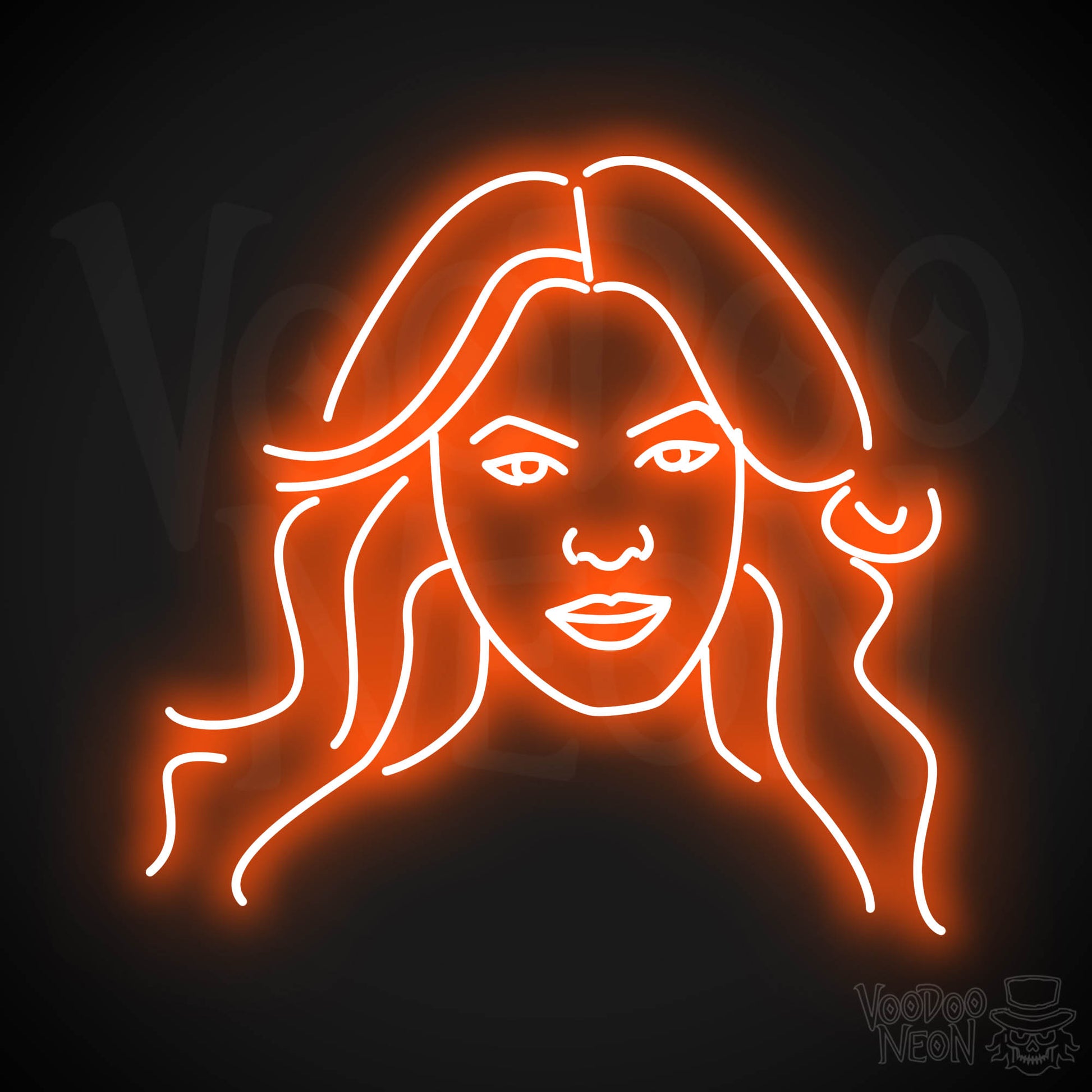 Beyonce LED Neon - Orange