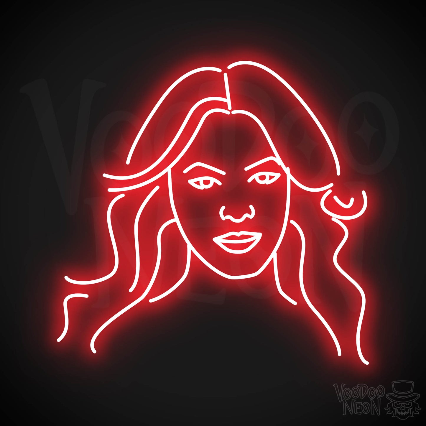 Beyonce LED Neon - Red