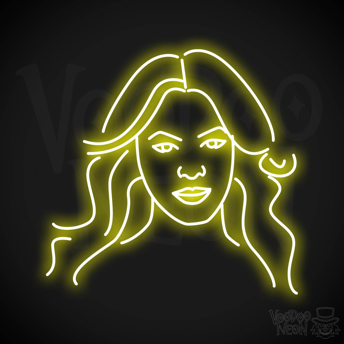 Beyonce LED Neon - Yellow