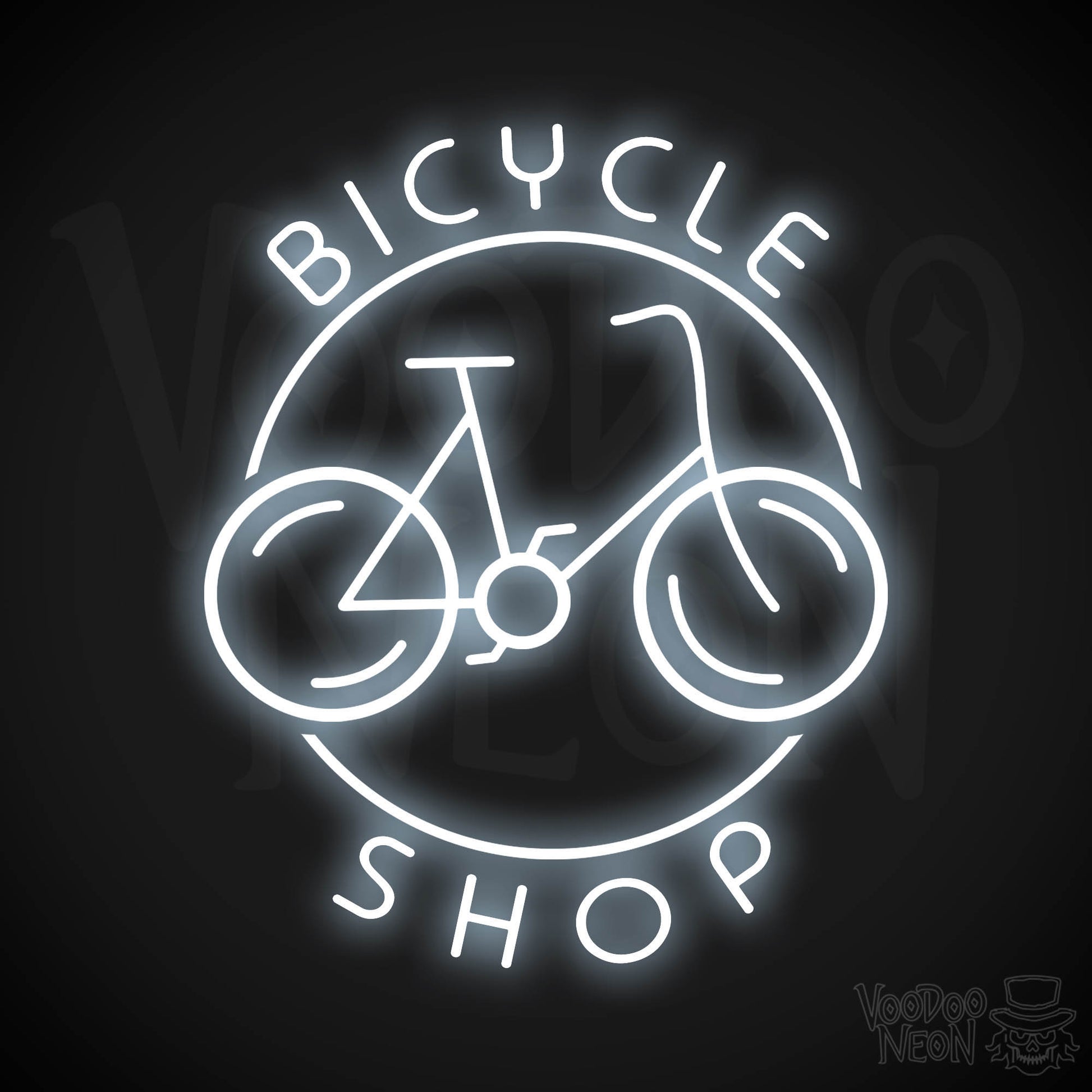 Bicycle Shop LED Neon - Cool White