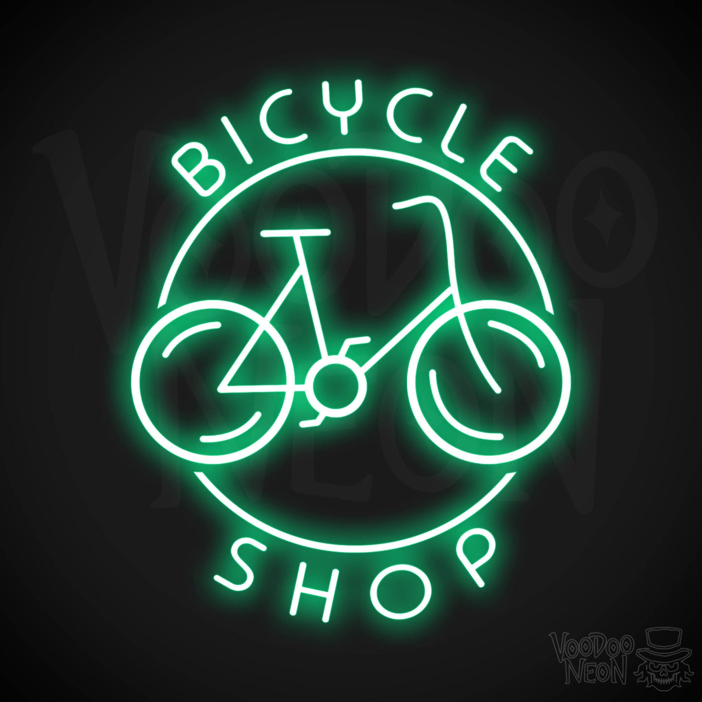 Bicycle Shop LED Neon - Green