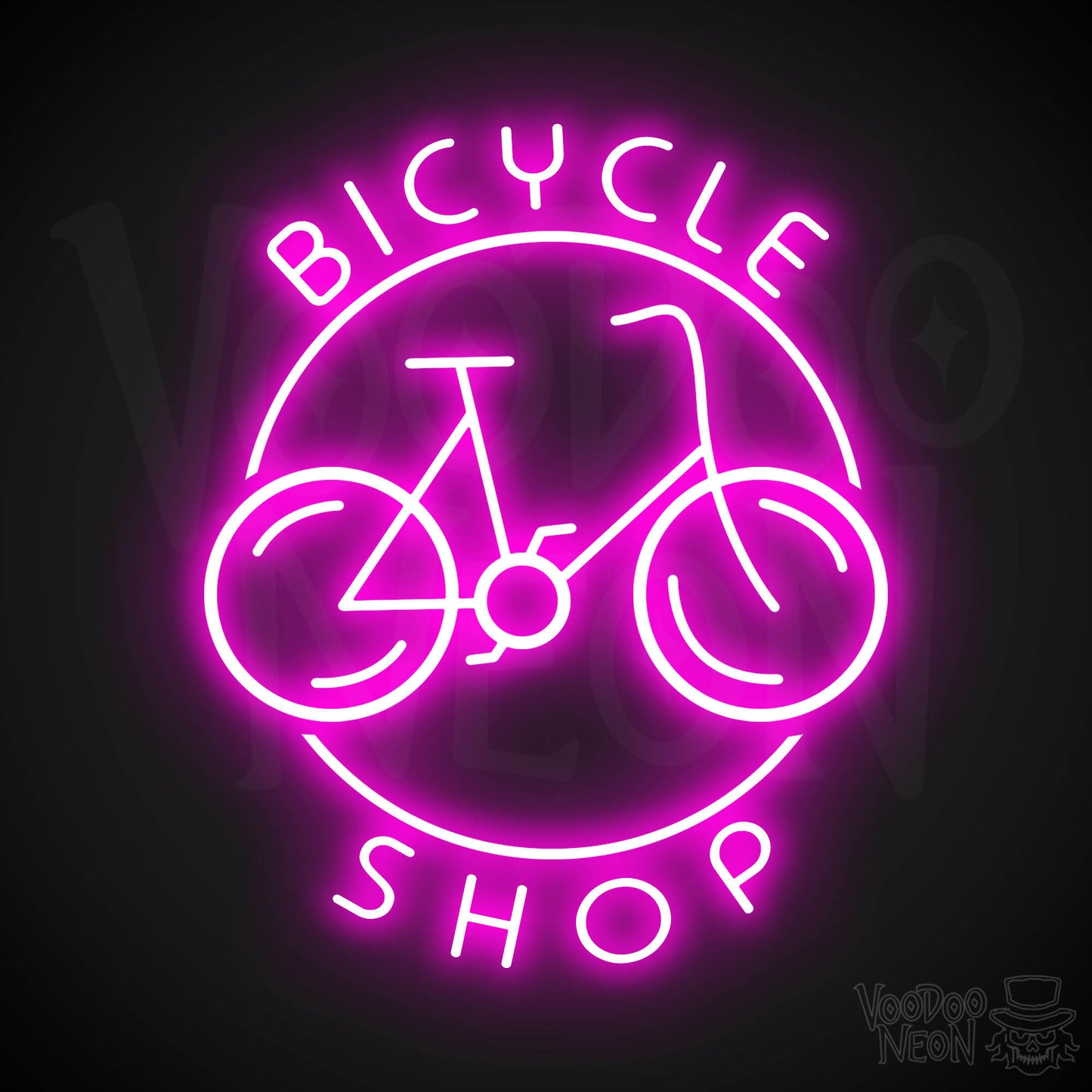 Bicycle Shop LED Neon - Pink