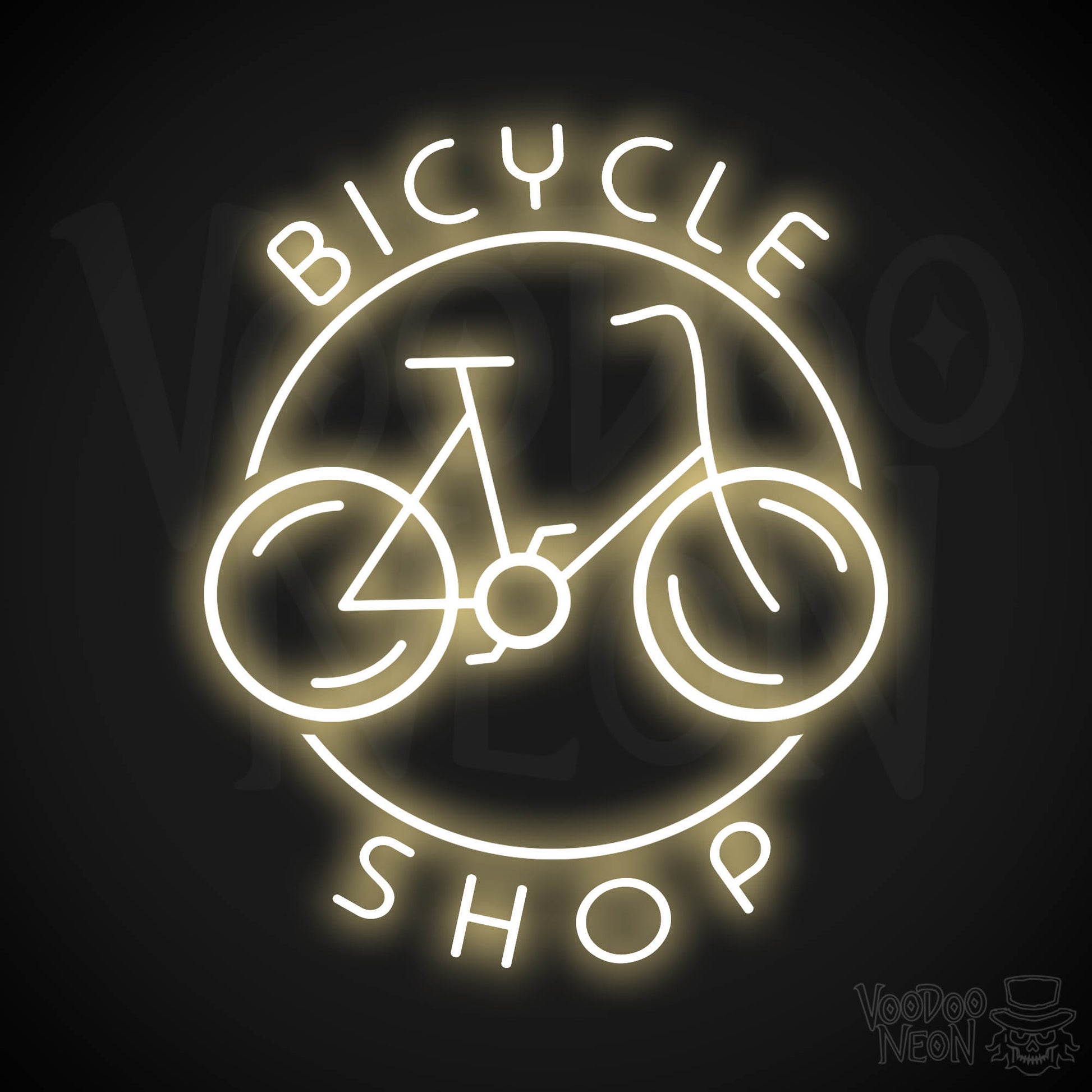 Bicycle Shop LED Neon - Warm White