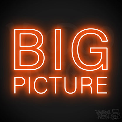 Big Picture LED Neon - Orange