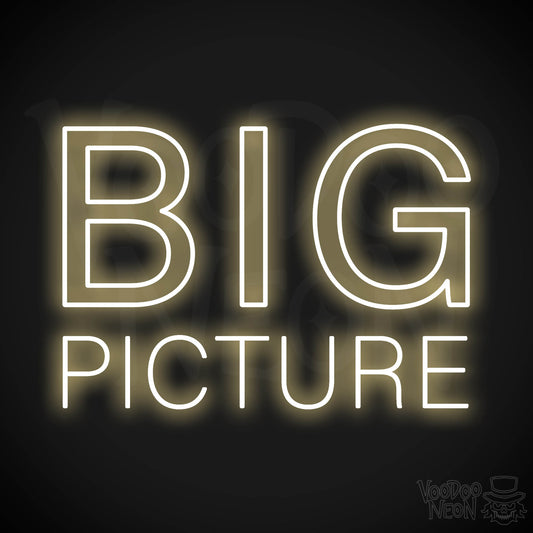 Big Picture LED Neon - Warm White
