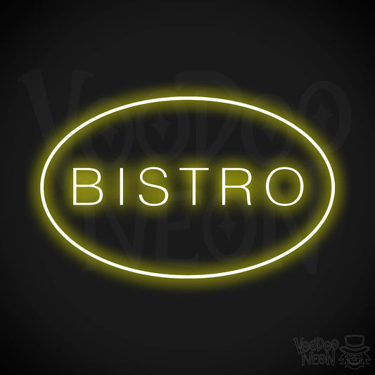 Bistro LED Neon - Yellow