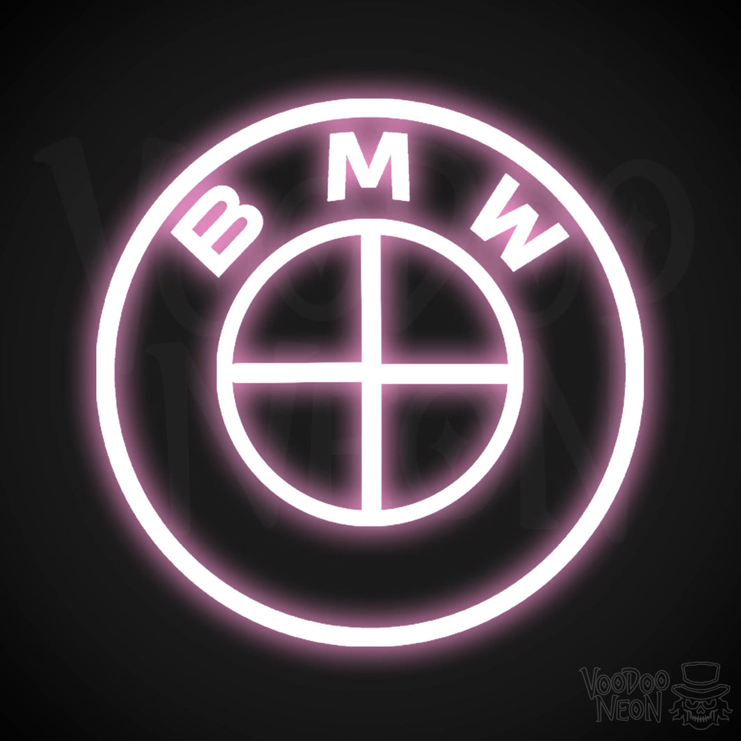 Bmw M Logo Car Neon Sign Car Logo Custom LED Light Game room Bedroom Bar  Decor