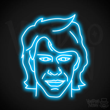 Bon Jovi LED Neon - Dark Blue