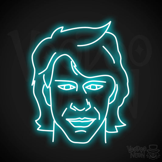 Bon Jovi LED Neon - Ice Blue