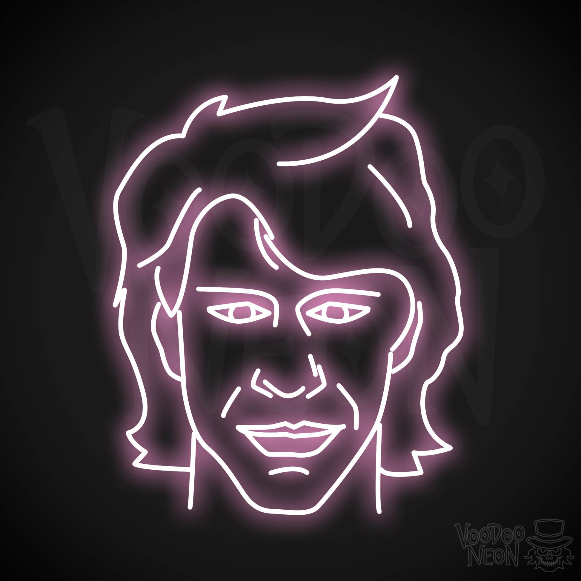 Bon Jovi LED Neon - Light Pink