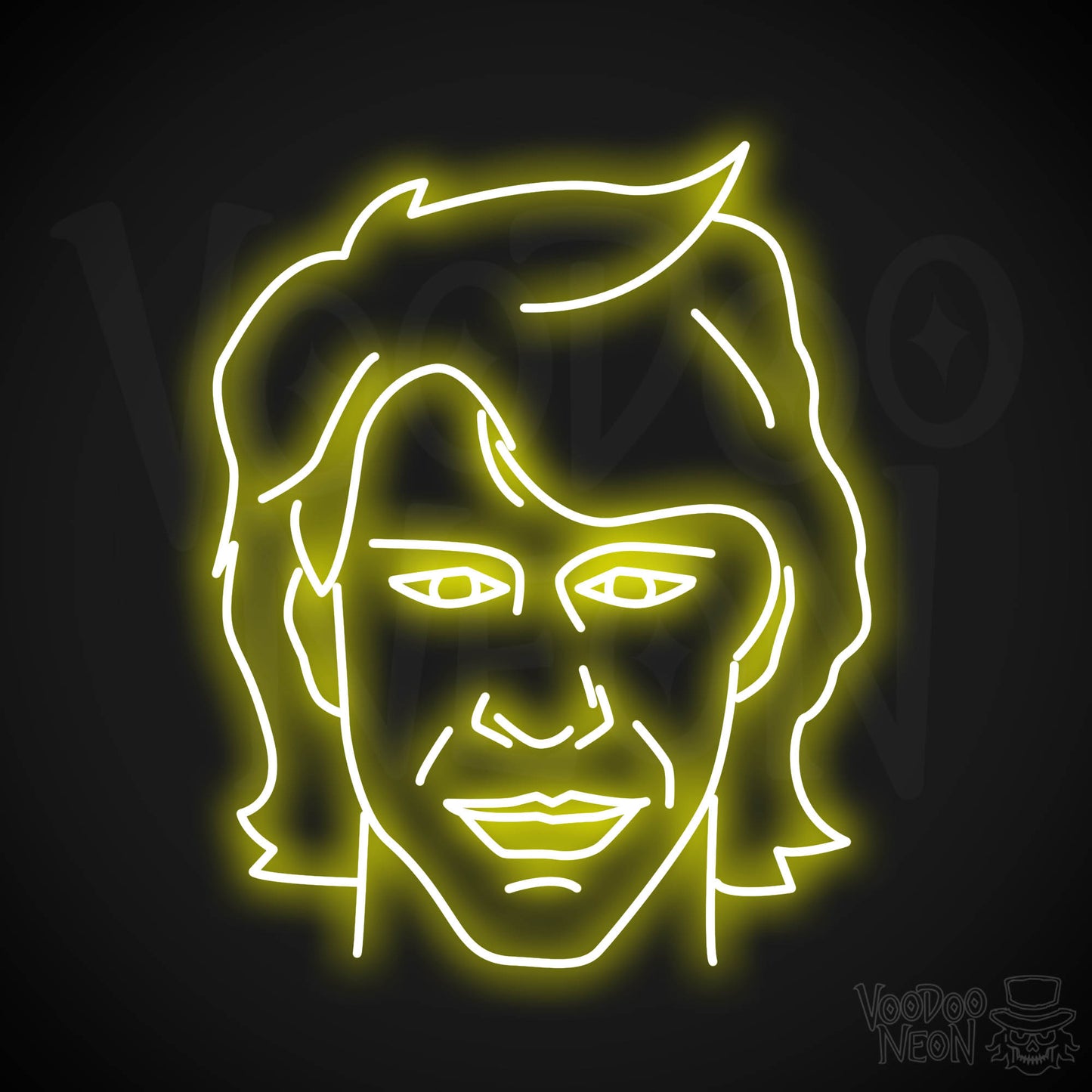 Bon Jovi LED Neon - Yellow