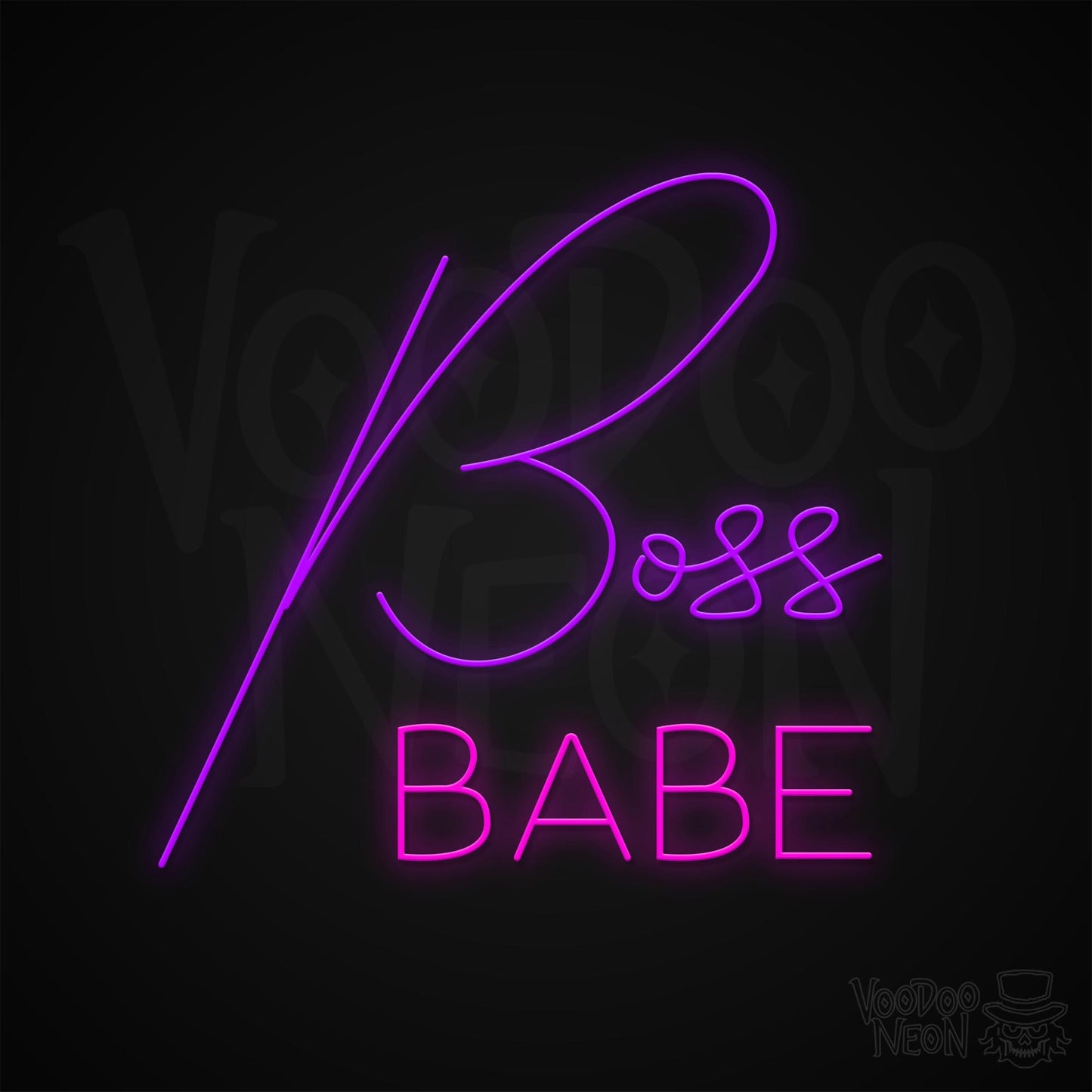 Boss Babe Neon Sign - Multi-Color