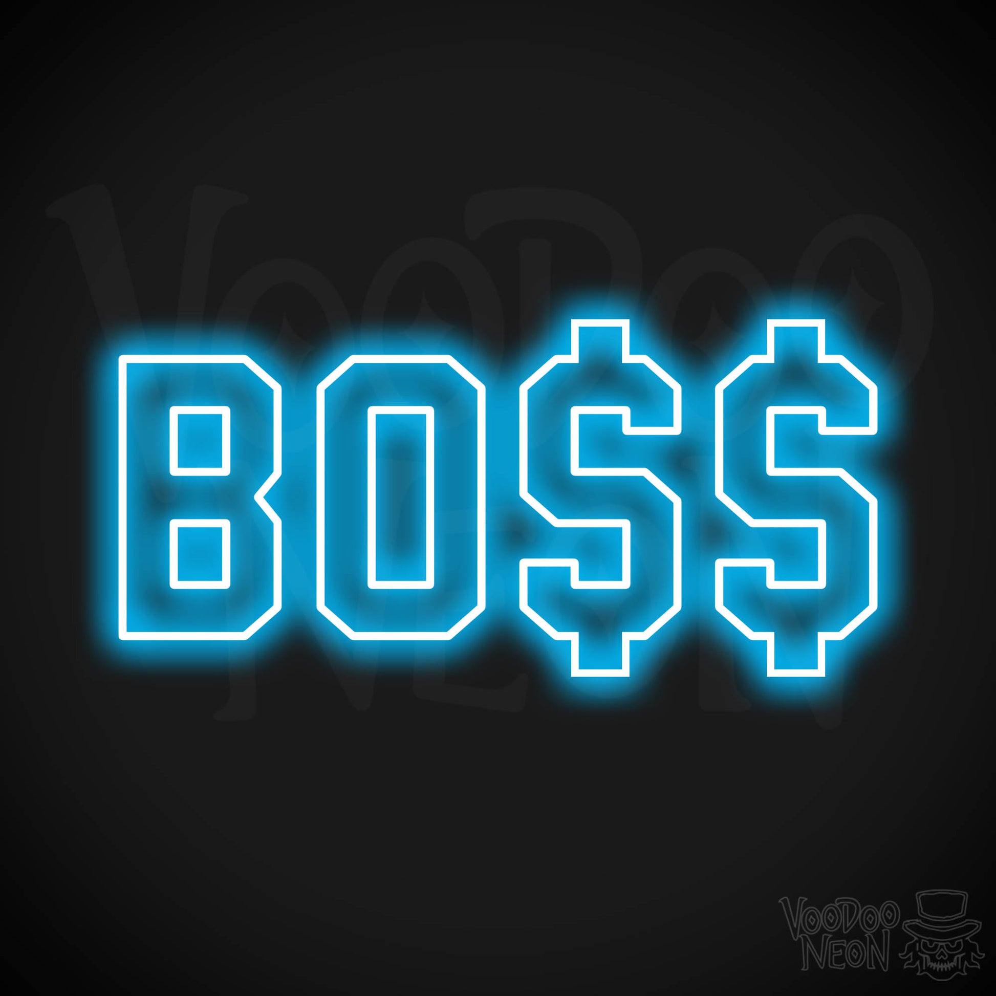 Boss LED Neon - Dark Blue
