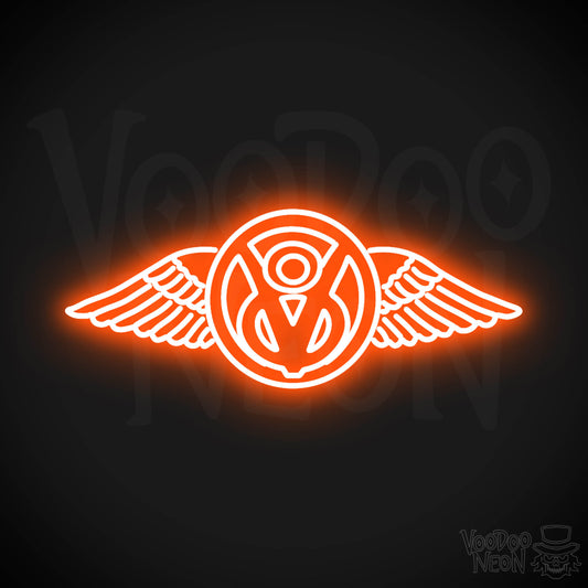 Boss Hoss Cycles Neon Sign - Neon Boss Hoss Cycles Sign - Color Orange