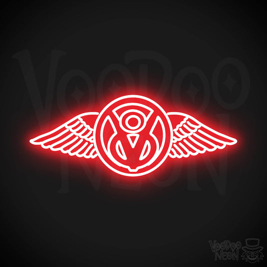 Boss Hoss Cycles Neon Sign - Neon Boss Hoss Cycles Sign - Color Red