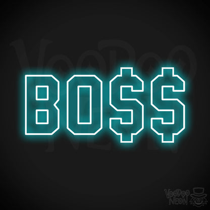 Boss LED Neon - Ice Blue