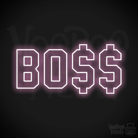 Boss LED Neon - Light Pink