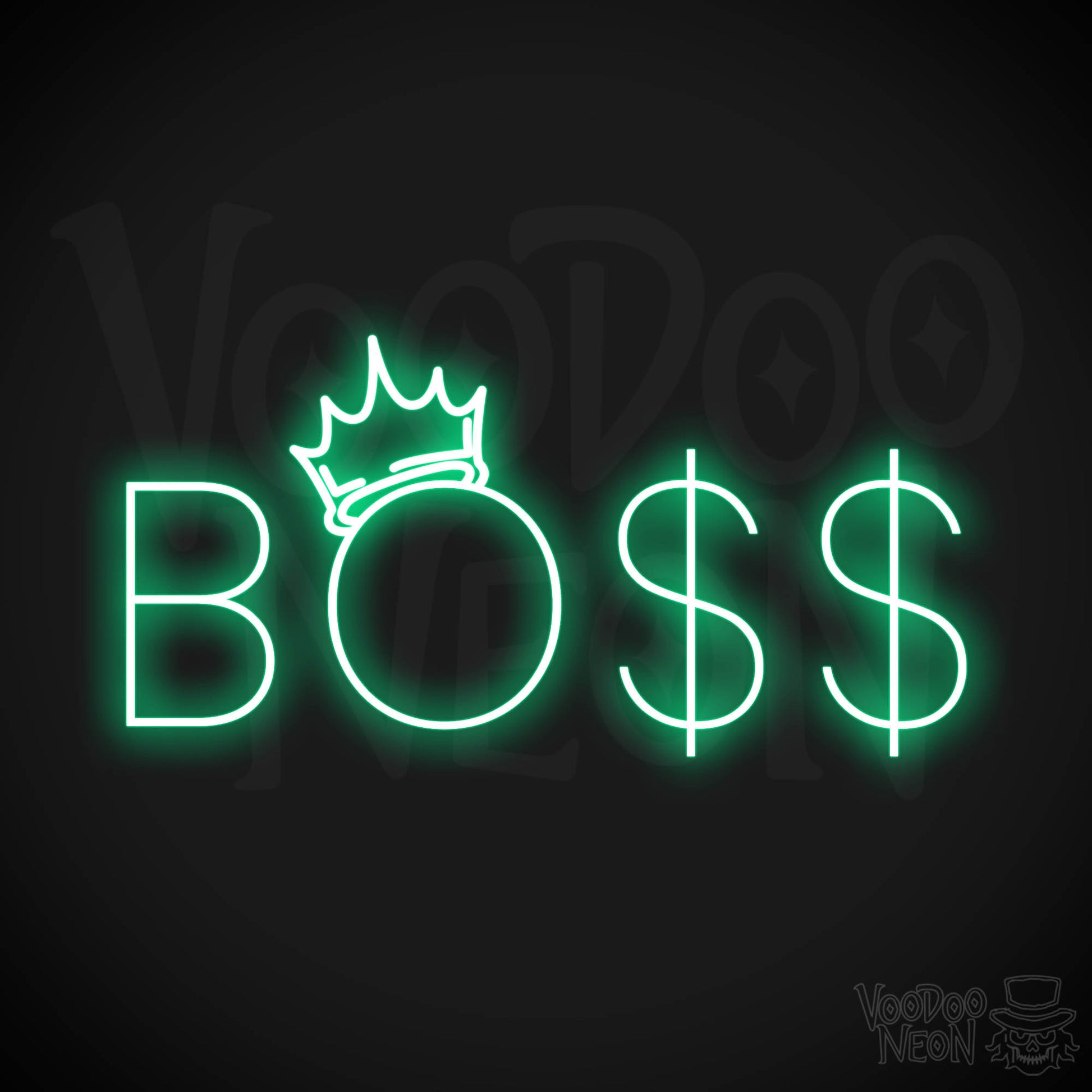 Boss Man LED Neon - Green