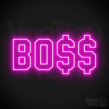 Boss LED Neon - Pink