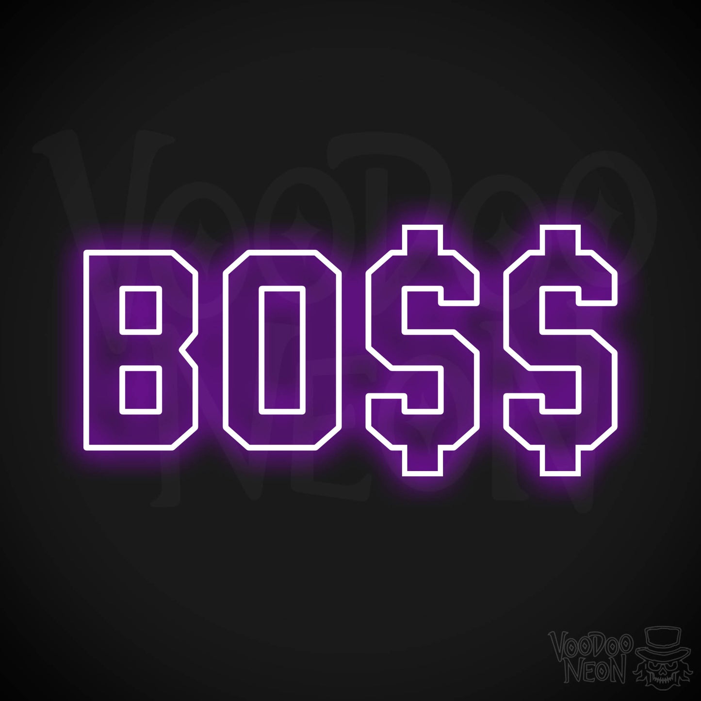 Boss LED Neon - Purple