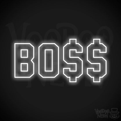 Boss LED Neon - White