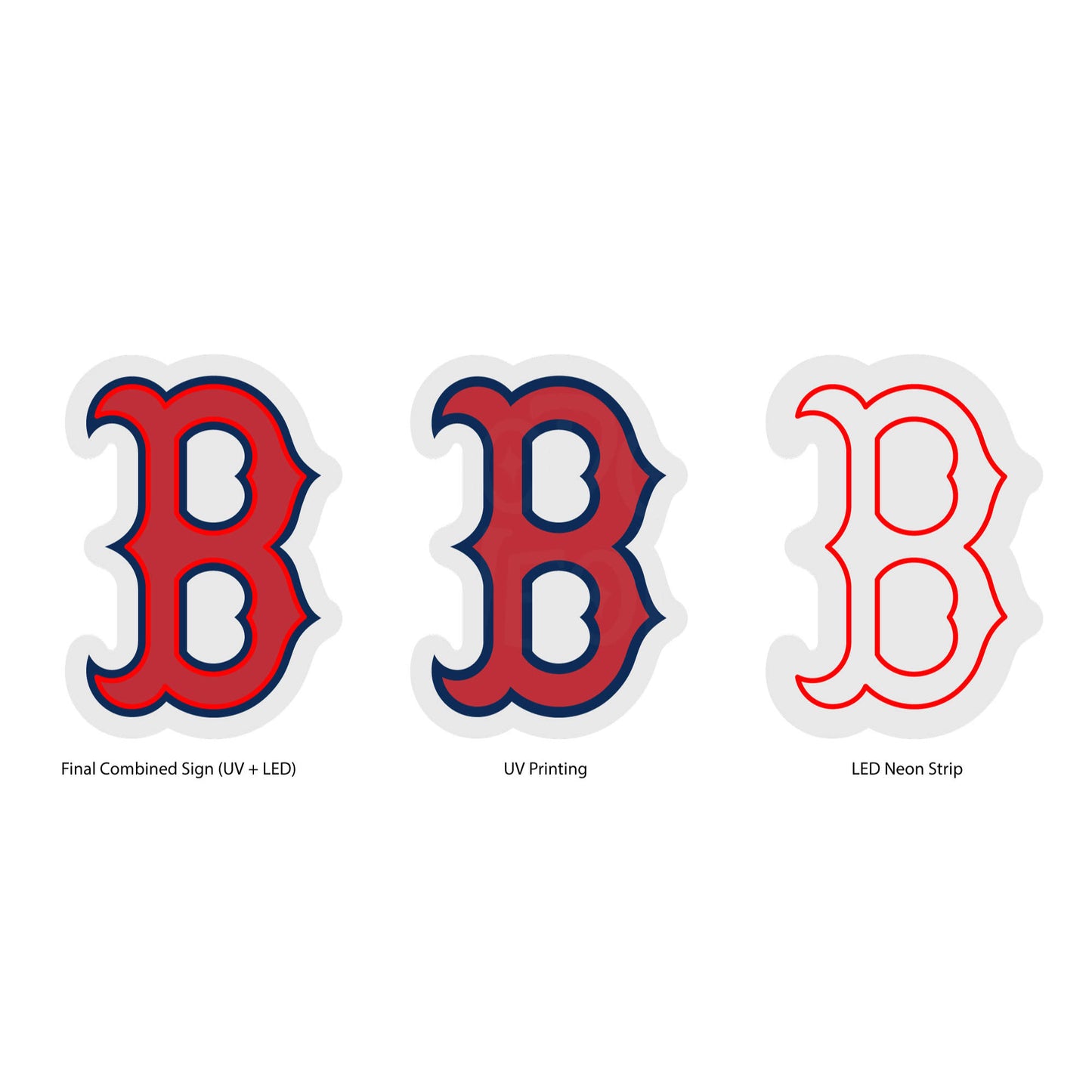 Boston Red Sox Technical Drawing