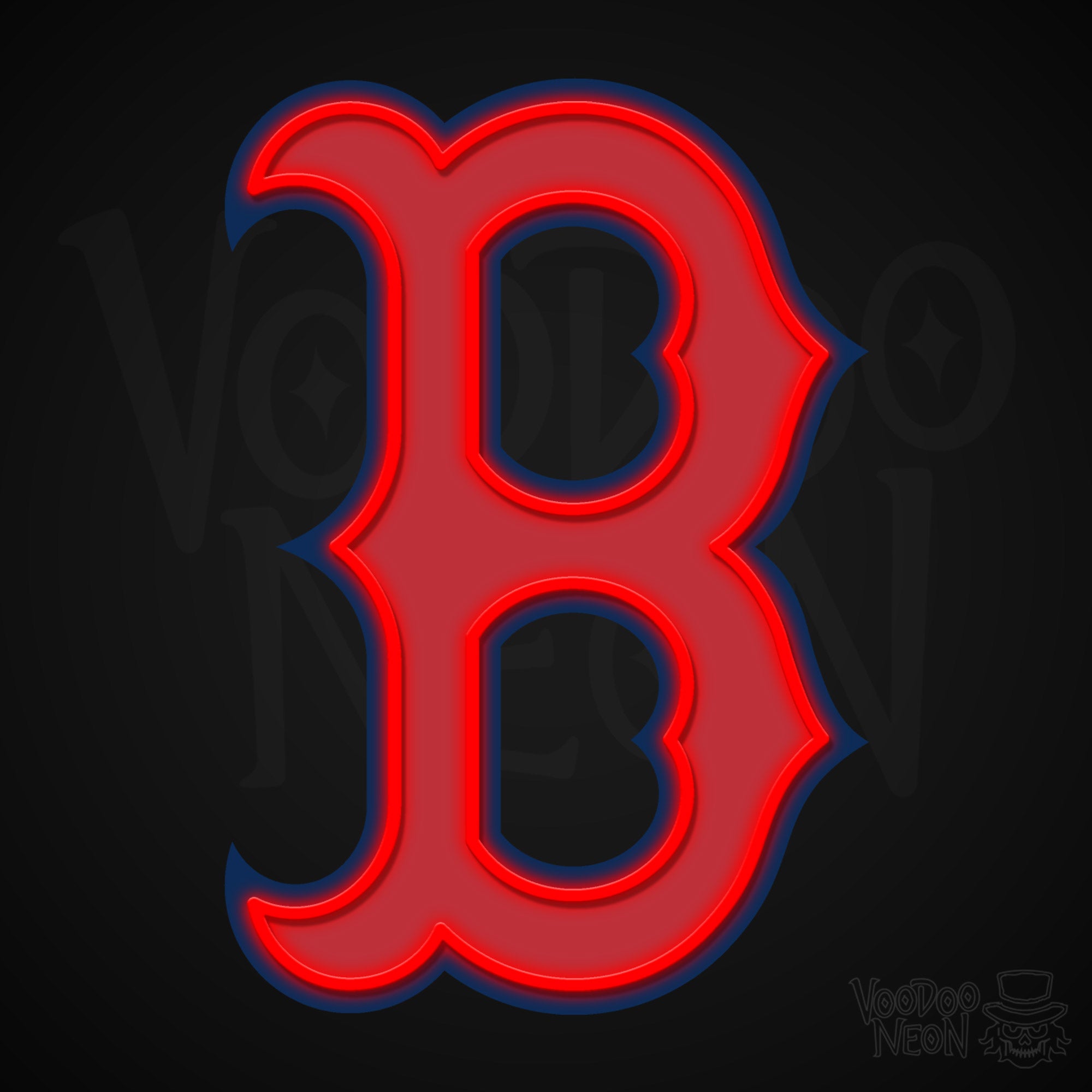 Boston Red Sox Neon Sign - Baseball Neon Sign