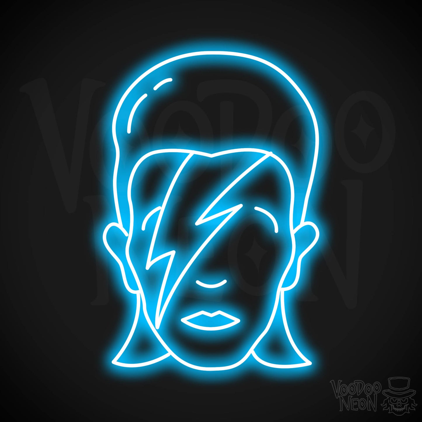 Bowie LED Neon - Dark Blue