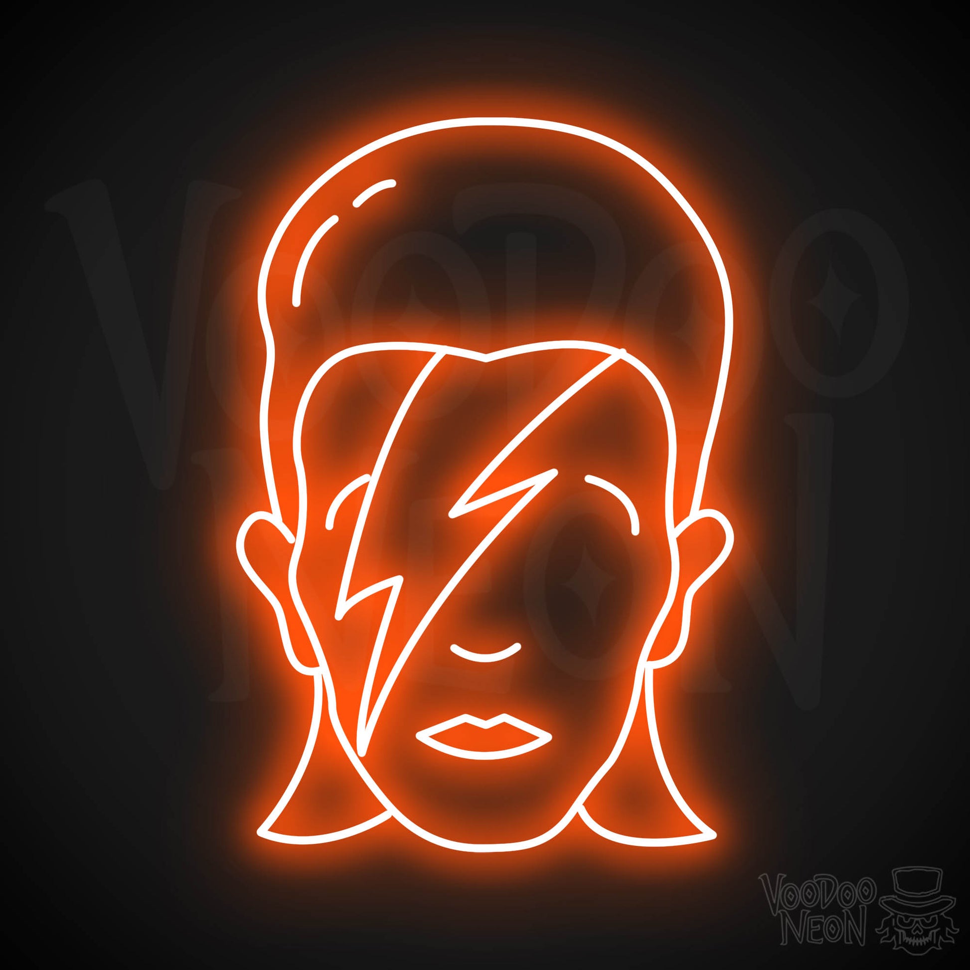 Bowie LED Neon - Orange