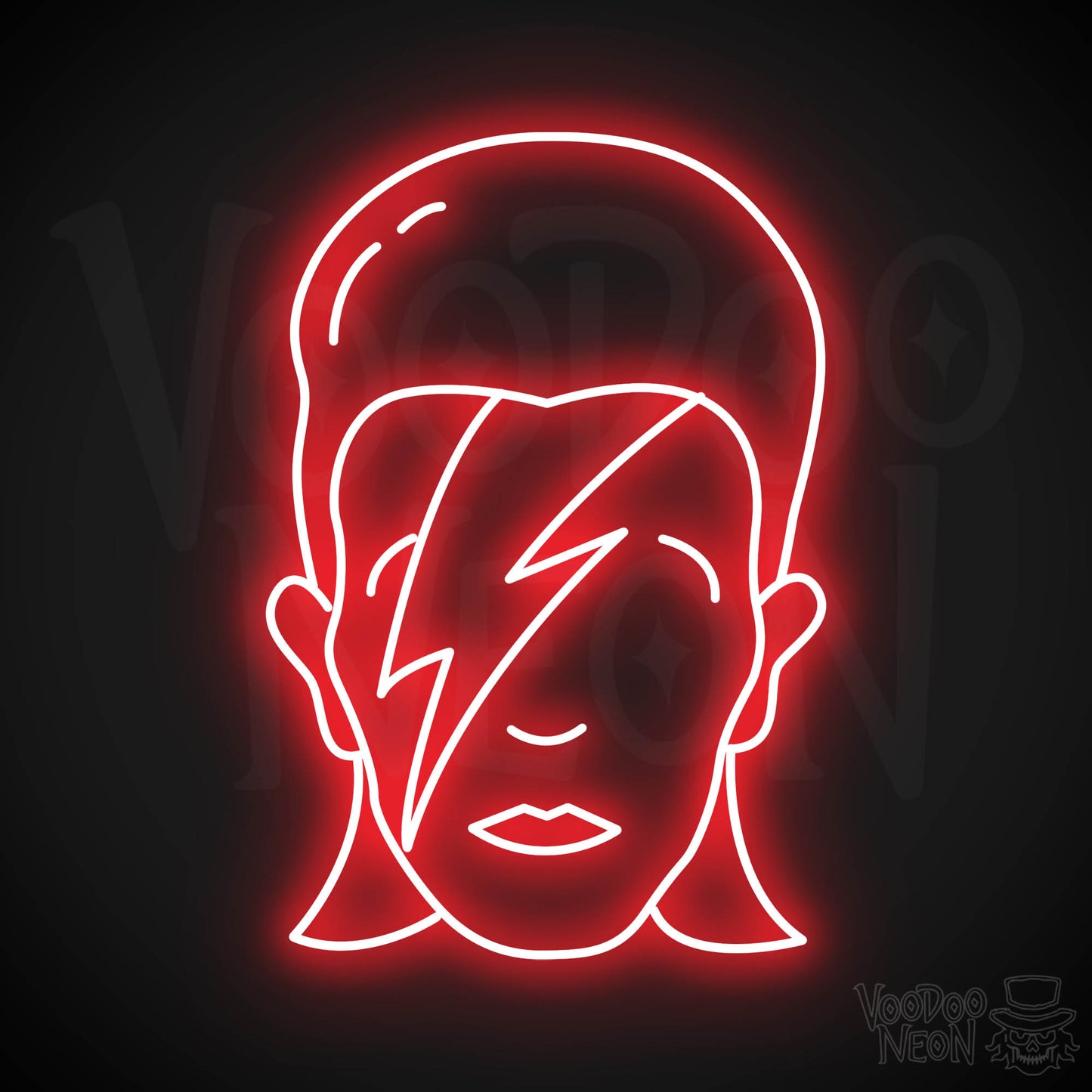 Bowie LED Neon - Red