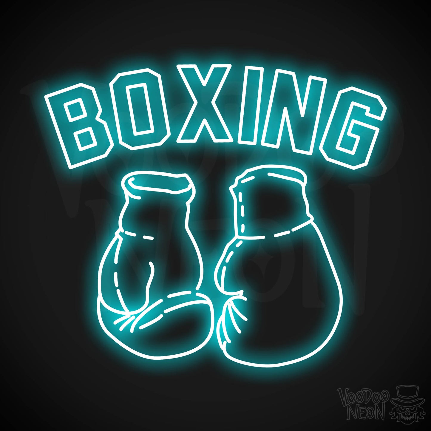 Boxing LED Neon - Ice Blue