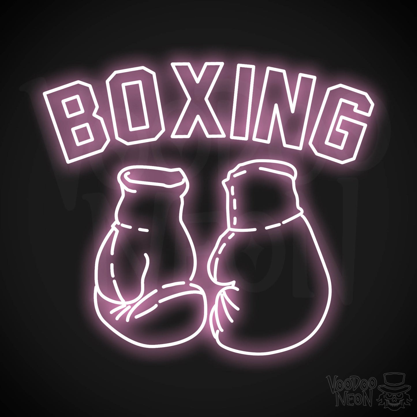 Boxing LED Neon - Light Pink