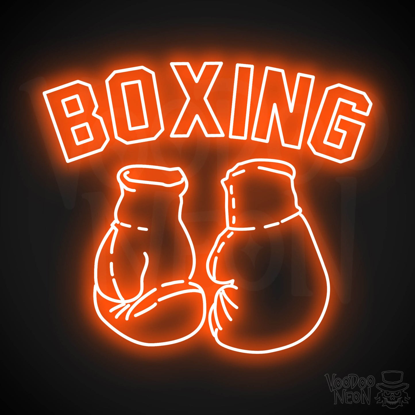 Boxing LED Neon - Orange