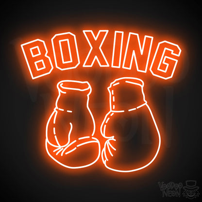Boxing LED Neon - Orange